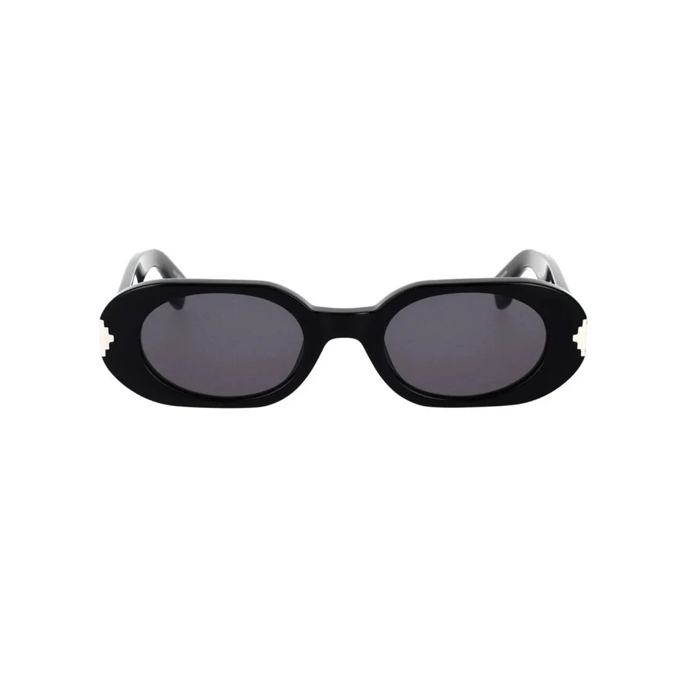 NWT Marcelo Burlon Nire Black Grey 51mm Sunglasses